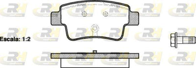 ROADHOUSE 21198.00 Brake Pad Grande Punto 199 10 05-Xx — Brake Pads