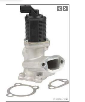 Herth+Buss 70671701 EGR Valve (2 Connector) Opel Astra H Corsa D 1.3 CDTi Doblo Qubo 1.3 JTD 05-199.A3 262 — Emission Control