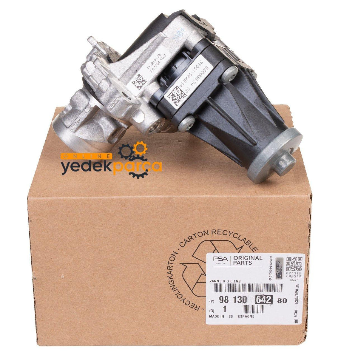 Citroen EGR Valve for C3 1.5 HDi - Genuine Original Part — Citroën, Emission Control