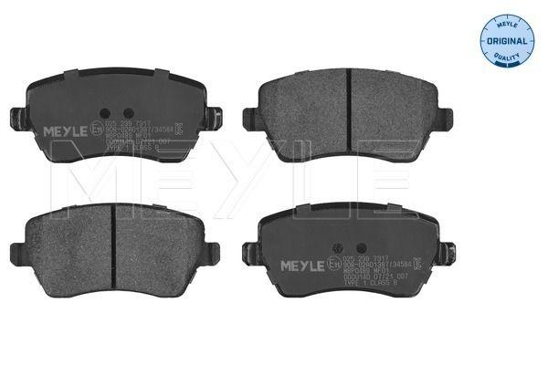 Meyle 0252397317 Brake Pad Dacia Dokker, Duster I/II and 3 more models — Brake Pads