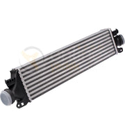 jdeus chevrolet aveo intercooler radiator front view, chevrolet aveo intercooler installed in engine bay JDeus Chevrolet Aveo 1.3 Diesel Turbo Intercooler Radiator - High-Performance Cooling for Car Owners & Mechanics | Premium Italian Part Chevrolet Aveo 1.3 Diesel Turbo Intercooler Radiator chevrolet, aveo, diesel, intercooler, radiator, automotive, car-maintenance, jdeus, performance-parts, ai-generated