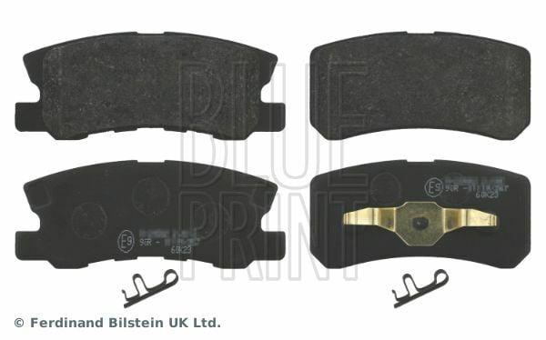 blueprint rear brake pads for galloper pajero, technical specifications of blueprint brake pads BLUEPRINT ADC44259 - Rear Brake Pads for Galloper & Pajero II | 2.5 TD 00, 3.5 V6 GDI 00, Outlander 07 BLUEPRINT Rear Brake Pads for Galloper & Pajero blueprint, rear-brake-pads, galloper, pajero, brake-system, car-accessories, vehicle-owners, car-enthusiasts, automotive-parts, ai-generated