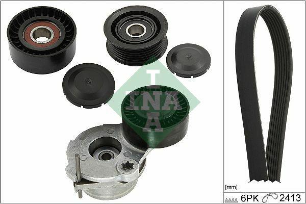 INA 529048410 Hydraulic Belt Kit - Fits Audi A4 A5 A6 A7 Q5 Macan — Belts