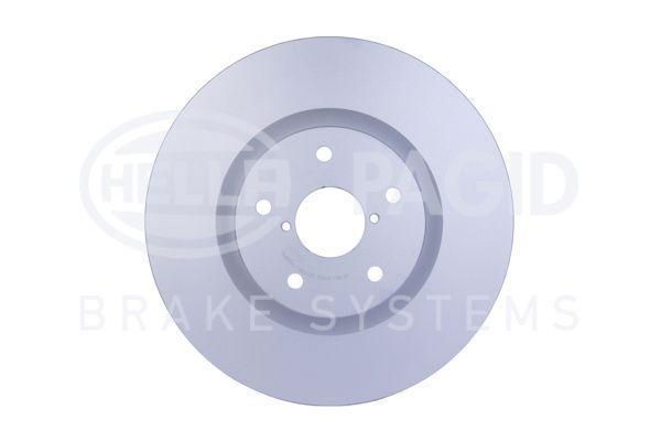 HELLA Pagid Brake Disc 8DD355117-861 - Performance for Subaru Impreza — Brake Rotors & Drums