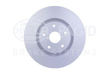 HELLA Pagid Brake Disc 8DD355117-861 - Performance for Subaru Impreza — Brake Rotors & Drums