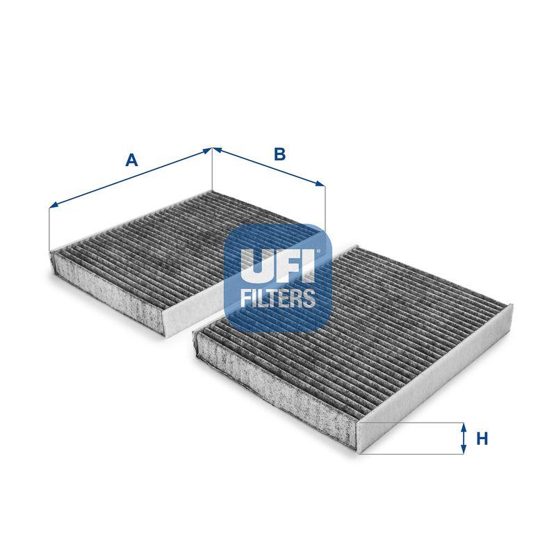 Ufi 54.231.00 Cabin Air Filter BMW 5/7 Series F07-F10-F11-F01-F02-F03-F04 — Air & Cabin Filters