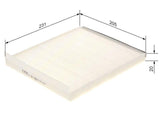 BOSCH Pollen Filter 09864B5013 - Reliable Cabin Air Filter for Kalos & Aveo — Air & Cabin Filters