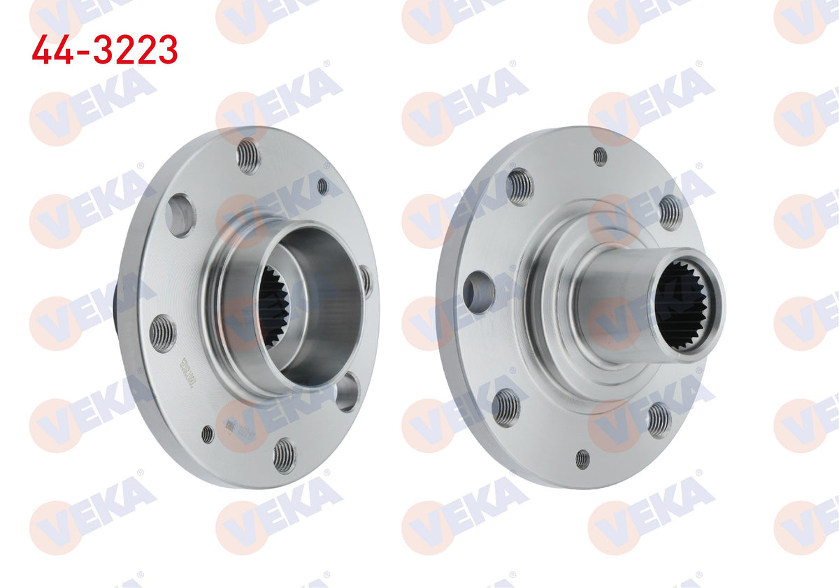 Veka 44-3223 Wheel Hub Left-Right Front without Bearing Opel Corsa D 1.3 CDTi 4 Lug 2006-2014