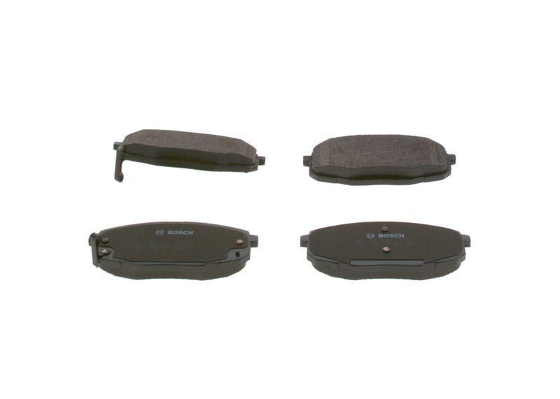 bosch brake pads set, bosch brake pads for hyundai i30, bosch brake pads for kia ceed, bosch brake pads for kia carens BOSCH Brake Pads Set - Low-Metallic for 08-12 i30, Ceed 02, Carens | 17.2mm Thickness BOSCH Brake Pads Set - Low-Metallic For i30, Ceed, Carens bosch, brake-pads, car-repair, car-owners, mechanics, low-metallic, automotive-parts, braking-system, vehicle-accessories, ai-generated