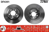 TRW DF4391 — Brake Rotors & Drums