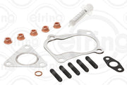 elring turbo gasket set for vw polo 1.4tdi, close up of elring turbo gasket components ELRING Turbo Gasket Set - Compatible with VW Polo 1.4TDI | Comprehensive Installation Kit ELRING Turbo Gasket Set for VW Polo 1.4TDI elring, turbo-gasket-set, vw-polo, 1-4tdi, car-parts, mechanics, car-enthusiasts, installation-kit, auto-repair, ai-generated