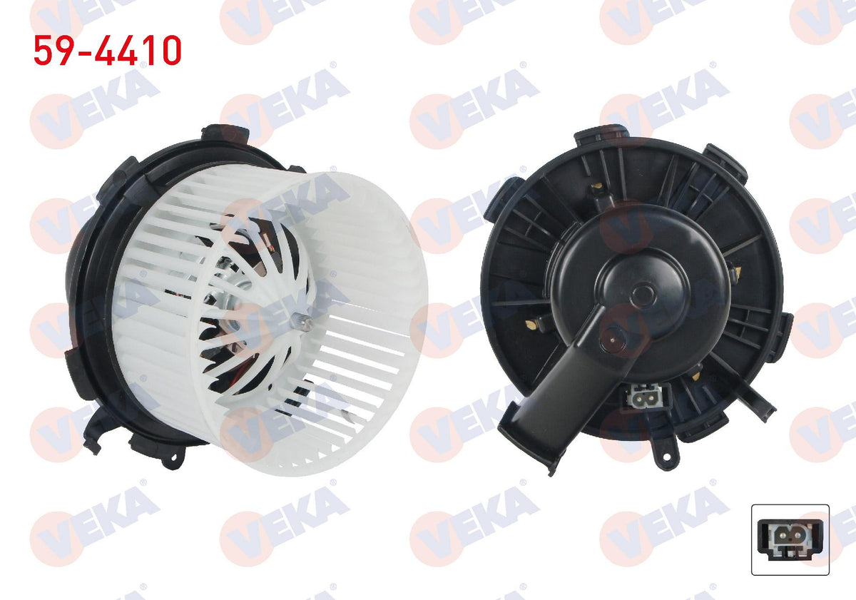 Veka 59-4410 Heater Motor with A/C Mercedes Sprinter (906) 2006-2009 / Sprinter (906) 2009-/ Volkswagen Crafter 2006