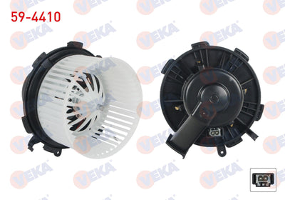 Veka 59-4410 Heater Motor with A/C Mercedes Sprinter (906) 2006-2009 / Sprinter (906) 2009-/ Volkswagen Cra — Heater & Blower
