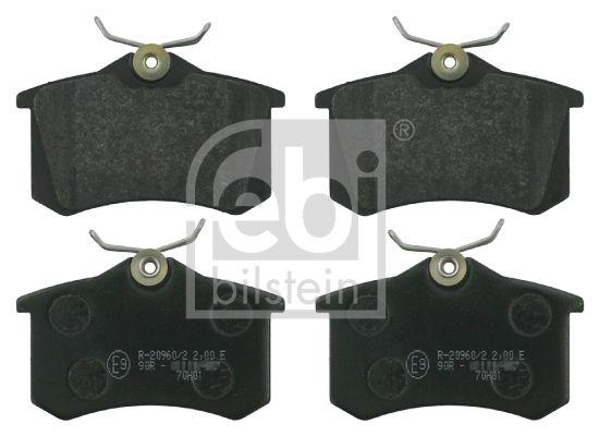 Febi Bilstein 16146 Rear Brake Pad Megane II A3 Golf Passat II III IV Vento Jetta II Octavia — Brake Pads