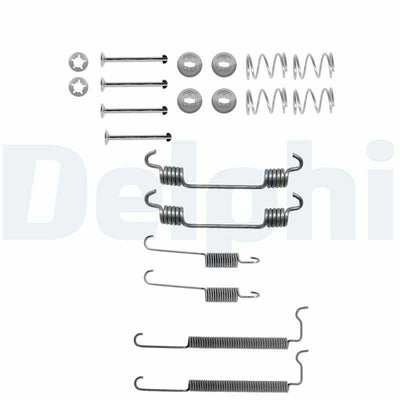 Delphi LY1134 Brake Shoe Set - Rear Brake Shoes for Astra, Vectra, Corsa — Brake Cables & Hardware
