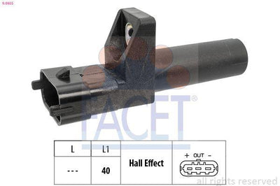 Facet 9.0655 Crankshaft Sensor Om654 M271 Om642 Om651 M282 E Class W212 W213 10 > C Class W204 W205 11 > — Pistons & Rotating