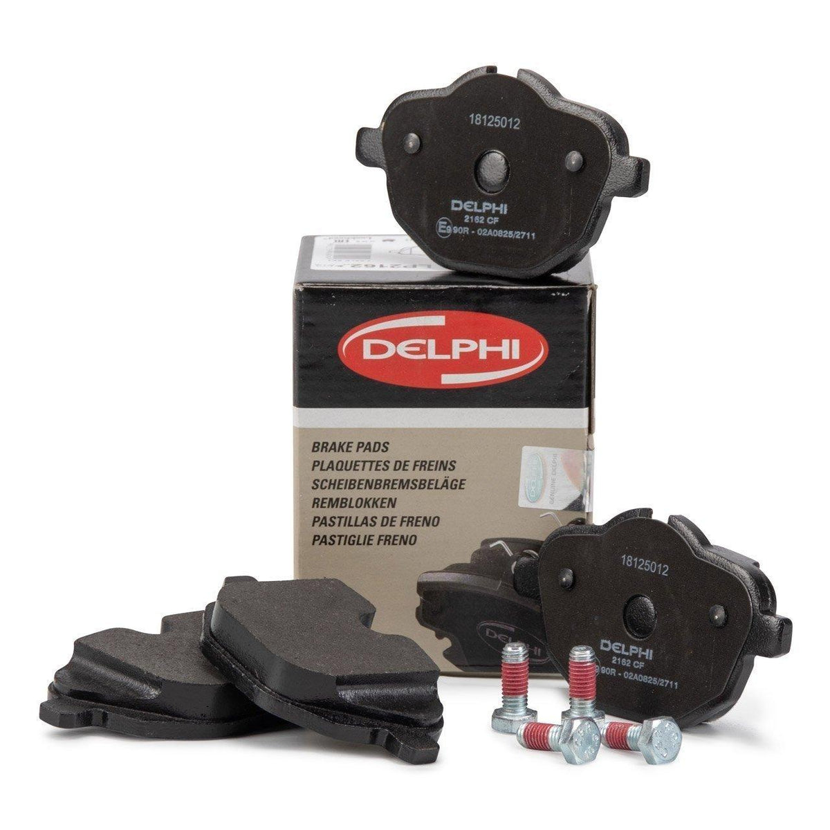 Delphi BMW 5 Series F10 - Rear Brake Pad Set for 520 Models — Brake Pads