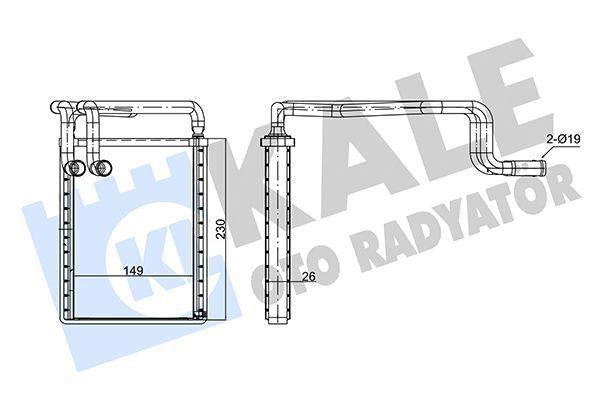 kale radiator 347410 for hyundai sonata, rear view of kale radiator 347410, specs of kale radiator 347410 Kale Radiator 347410 - Heating System for Hyundai Sonata 2005-2010 | Compatible Parts Kale Radiator 347410 for Hyundai Sonata 2005-2010 kale, radiator, hyundai-sonata, car-parts, heating-system, car-owners, auto-parts, reliable-performance, durable-products, ai-generated