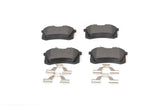 BOSCH Brake Pad Set 0986494597 - Low-Metallic for Golf Models — Brake Pads