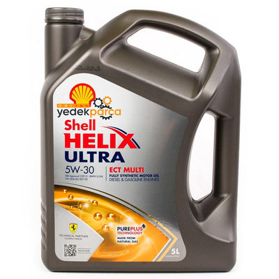 Shell 550058158 Helix Ultra ECT Multi 5W/30 Motor Oil 5 Litre — Fluids & Chemicals