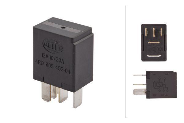 Hella 4RD965453-041 Role 12V 30Ah BMW Audi Mercedes Opel Seat VW — Switches & Relays