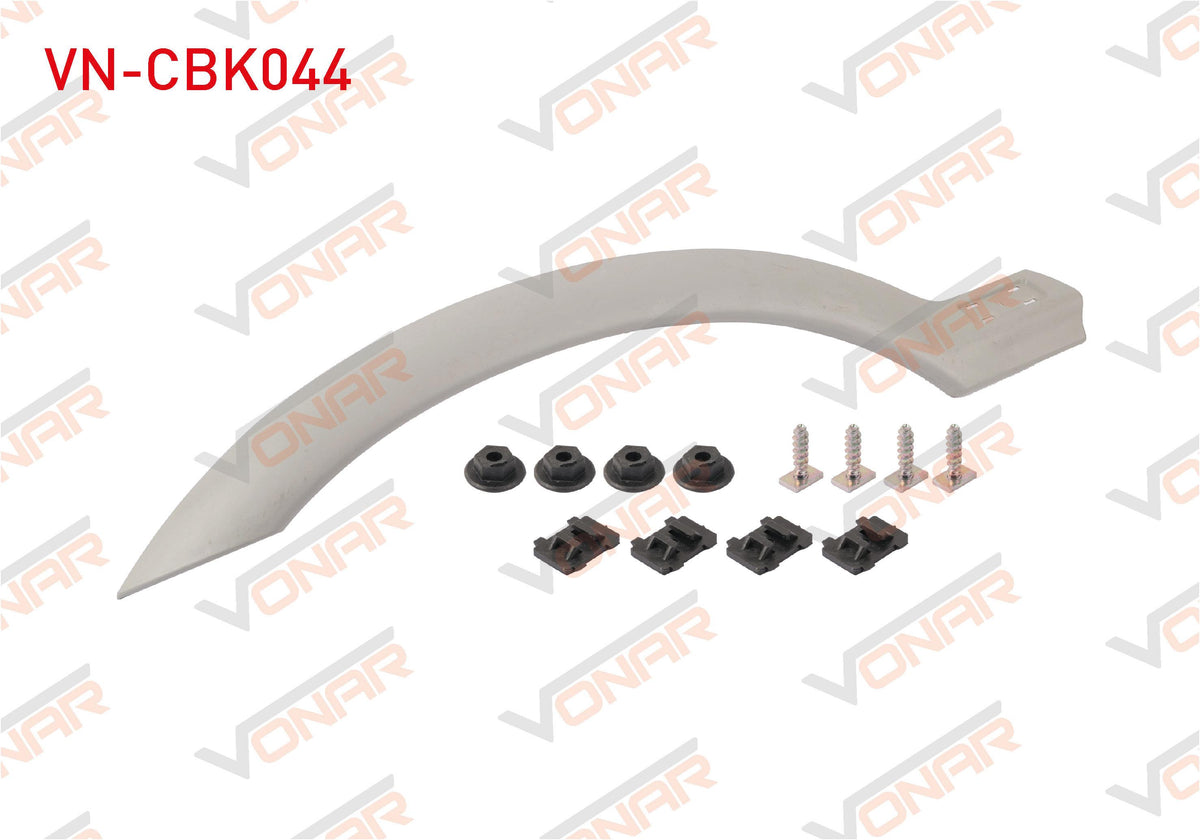 VONAR VN-CBK044 Front Fender Upper Trim Left Paintable Type Zafira 1998 — Panels & Doors