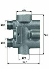 MAHLE TO975 — Water Pump & Thermostat
