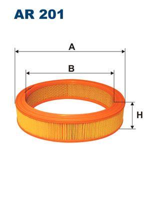 Filtron AR201 Air Filter Golf.IV-Polo-Bora 1.4-1.6 8V — Air & Cabin Filters