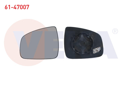 Veka 61-47007 Mirror Glass Left Heated Dacia Logan Mcv 2007-2013 — Mirrors