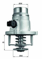 MAHLE 105°C Thermostat for BMW F30-F80, F07-F10 and 3 more models — Water Pump & Thermostat