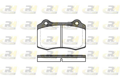 ROADHOUSE 2434.30 Brake Pad Ds3 11 09 — Brake Pads