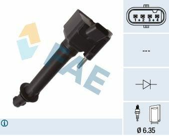 FAE 80459 Ignition Coil - Astra J 1.6 — Coils & Plugs