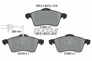 textar brake pads for vw t4, vw t4 front brake pad set, textar 2188501 brake pads technical specifications TEXTAR Brake Pads for VW T4 - Front 2.5 TDI Model (1999+) | Optimal Performance TEXTAR Brake Pads for VW T4 - 2.5 TDI textar, vw-t4, brake-pads, car-repair, mechanics, safety, automotive, front-brake-pads, replacement-parts, ai-generated