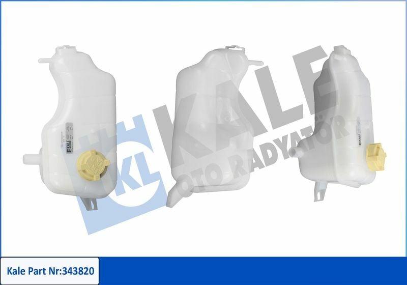 Kale Radiator Water Tank 343820 - Replacement for Fiesta Fusion 1.6 CVH (95-06) — Radiators & Fans