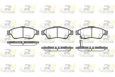 ROADHOUSE 2875.01 Brake Disc Liana Sedan Station Wagon Er 07 01 — Brake Rotors & Drums