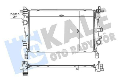 KALE Radiator 15-500X-Renegade — Radiators & Fans