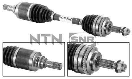 SNR DK55113 Front Axle Shaft - 622mm Length, M20x1.5 Fitting — Axles, CV Joints & Boots