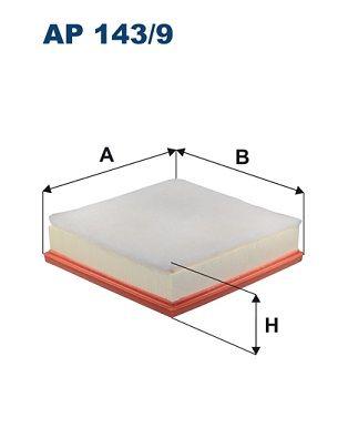 Filtron AP143-9 Air Filter L200 2.4 DiD 4Wd 2015- — Air & Cabin Filters