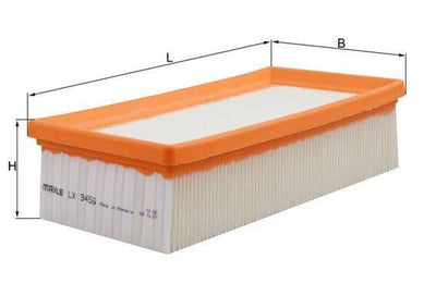 Mahle LX3456 Peugeot 208-301-308-2008 / Citroen C3-C4-DS3-C-Elysee 1.2 VTI Air Filter (12-) — Air & Cabin Filters