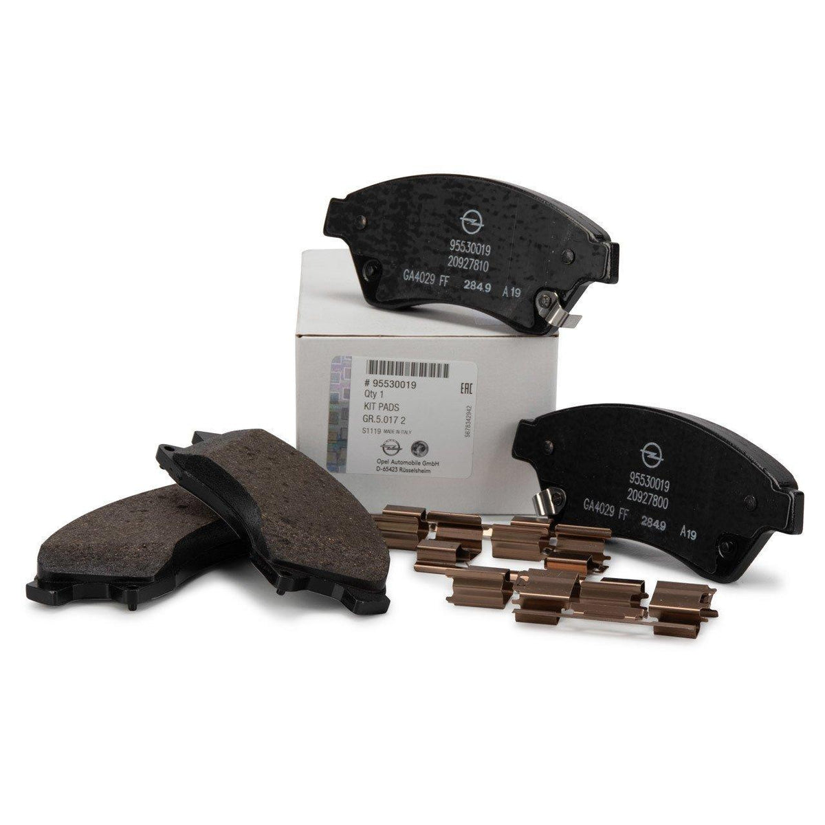 Opel Astra J Front Brake Pad Set - Original Components for 2010+ Models — Brake Pads