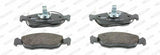 FERODO FDB876 Front Brake Pads - Peugeot 106 306