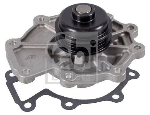 FEBI Water Pump for Jaguar X-Type V6 - Durable Metal Construction — Water Pump & Thermostat