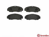 Brembo P28034 Front Brake Pads - Civic 1.6 1.8, Accord 2.4 (2006-2012)
