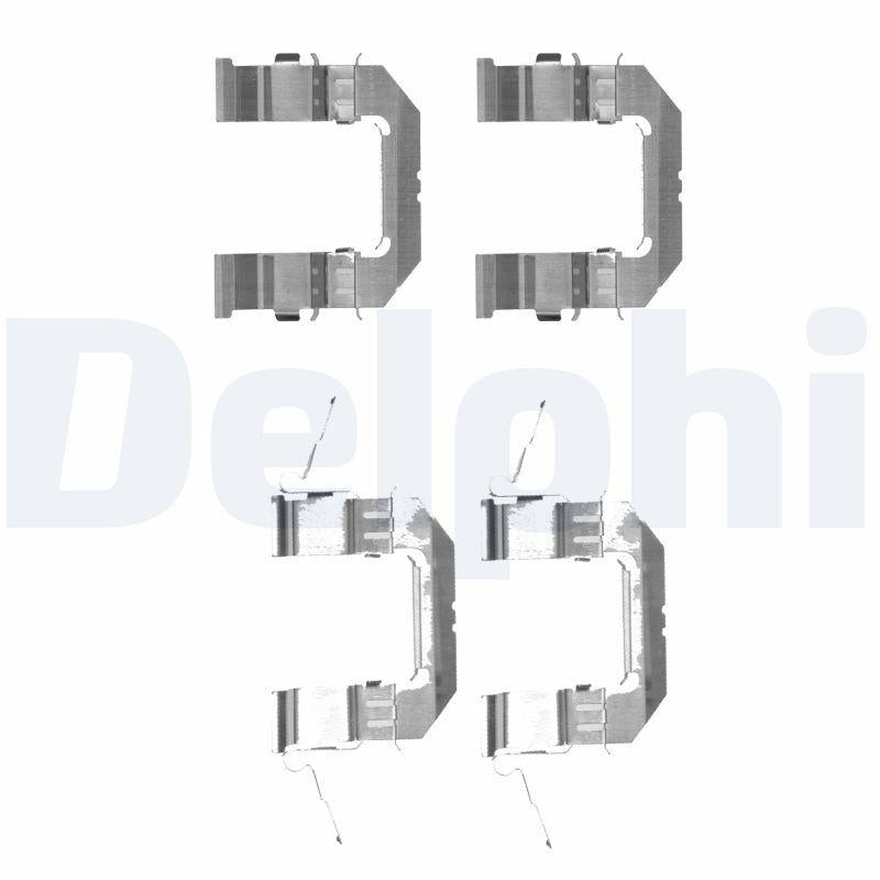 Delphi LX0529 Brake Pad Mounting Set
