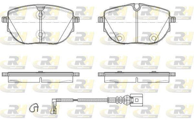 ROADHOUSE 21920.01 Brake Pad Front Vag Transporter T7 2019 > — Brake Pads