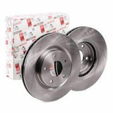 Ferodo Front Brake Disc Kit for Renault Kaleos 2017- 2.0 dCi — Brake Rotors & Drums