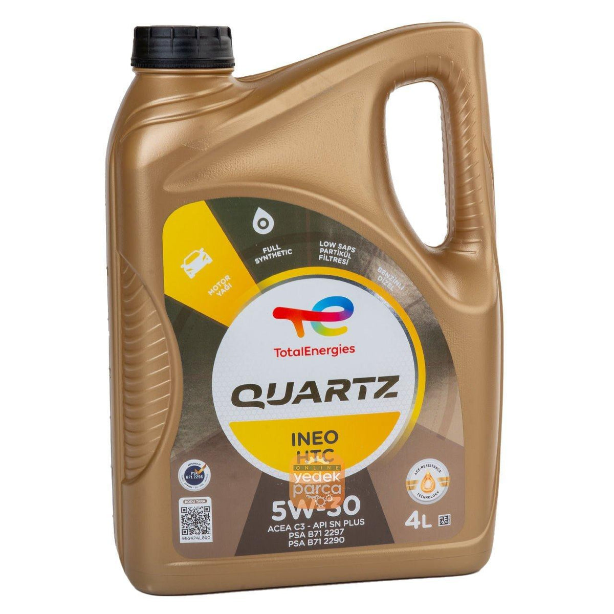 Total 226764 Quartz İneo HTC 5W-30 Motor Oil 4 Litre 2025 Tarihli | 1 Piece