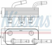 nissens-oil-cooler-e46, nissens-automatic-transmission-oil-cooler NISSENS Oil Cooler - E-46 / 83 / 85 Automatic Transmission | Aluminum Construction NISSENS Oil Cooler for E-46 Transmission nissens, oil-cooler, e46, automatic-transmission, car-parts, automotive, mechanics, car-owners, engine-parts, ai-generated