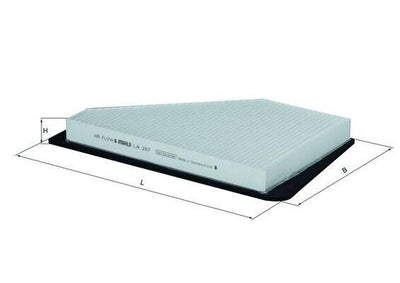 Mahle LA 287 Cabin Air Filter Mercedes W140 91-98 — Air & Cabin Filters