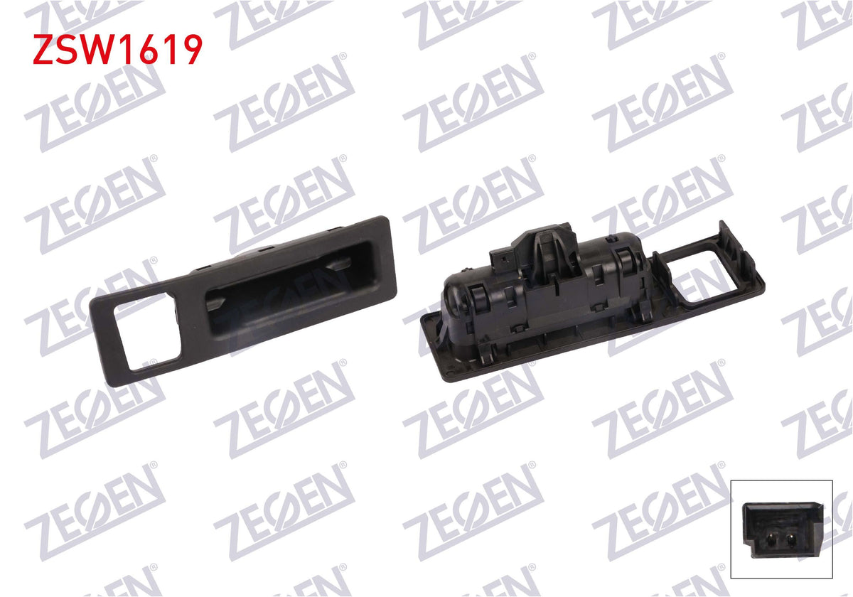 Zegen ZSW1619 Trunk Lock Butonu Kamera Drilled BMW 2 Series (F45) 14-/ 3 Series (F30-F31-F34 -) 11 — Handles, Locks & Latches